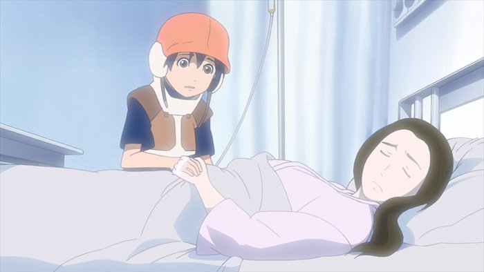 Wataru ist besorgt um seine Mutter