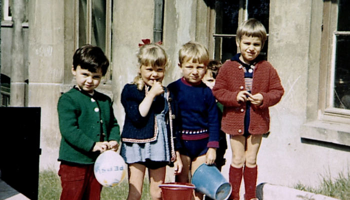 Die Kinder Precht in den 1960er Jahren